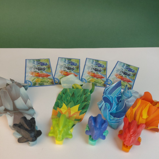 Kinder Set Complet Flying Dragon Bracelets Gomove