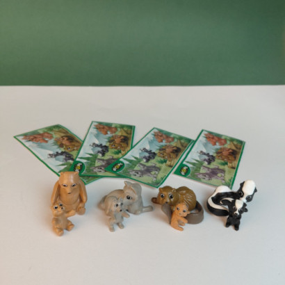 Kinder Set Complet Animals...