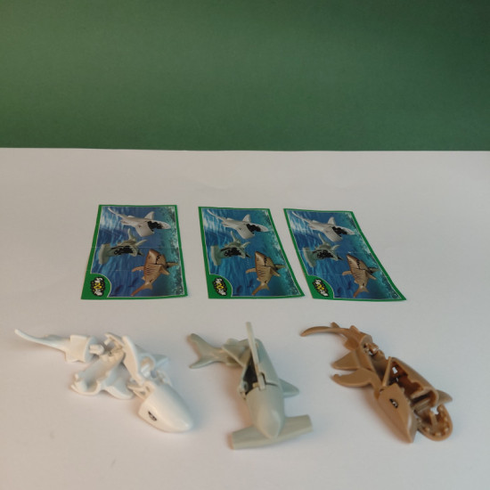 Kinder Set Complet Sharks Natoons