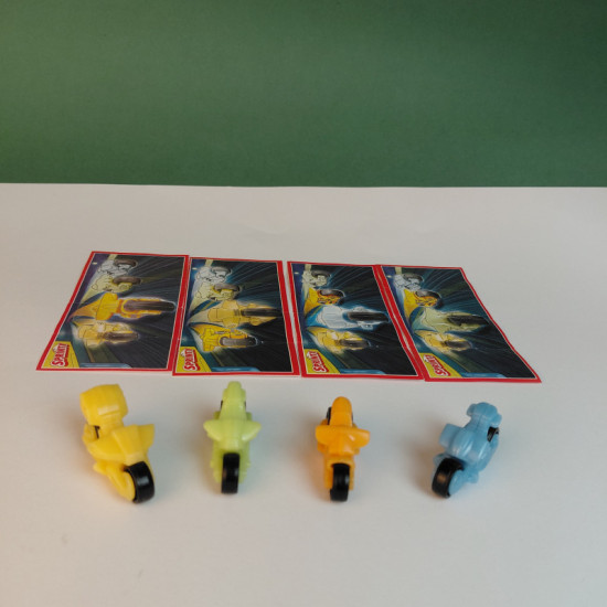 Kinder Set Complet Speed Moto Race Sprinty