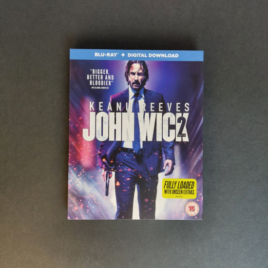 Blu-Ray John Wick Chapter 2 - Slipcover - Sigilat