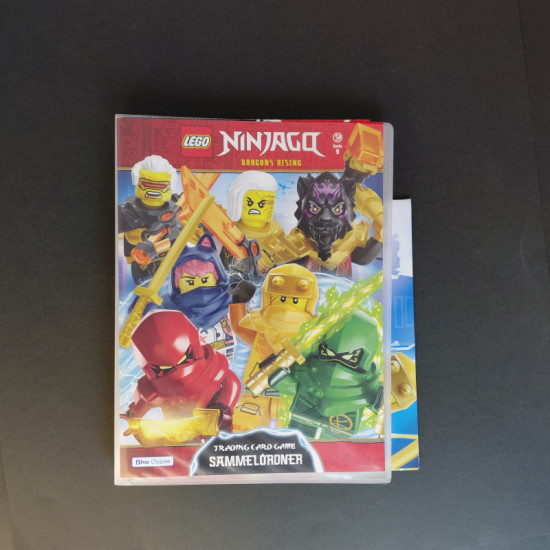 Blue Ocean Lego Ninjago - Seria 9 Binder + Set Complet Carduri