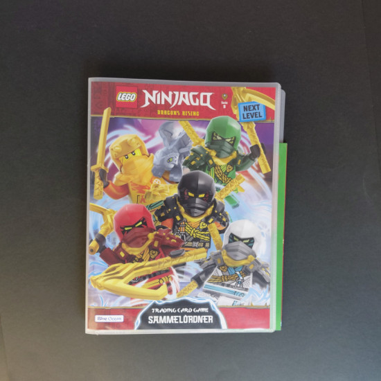 Blue Ocean Lego Ninjago - Seria 9 - Next Level Binder + Set Complet Carduri