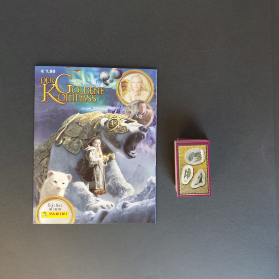 Panini The Golden Compass - Album Gol + Set Complet Stickere