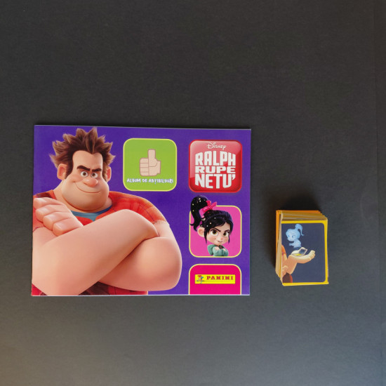 Panini Ralph Breaks The Internet ( Wreck It Ralph 2 ) - Album Gol + Set Complet Stickere