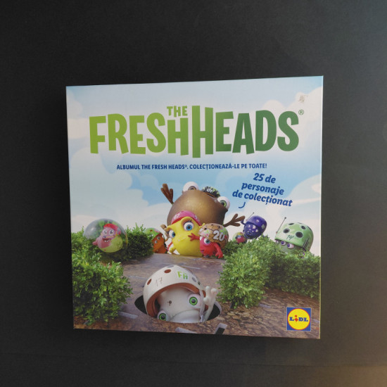 Lidl The Fresh Heads - Album + Set Complet Bile / Carduri