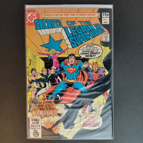 DC Secrets of the Legion of Super-Heroes No.1
